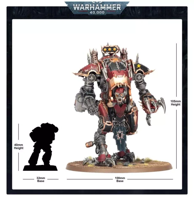 Warhammer 40000: Chaos Knights War Dogs