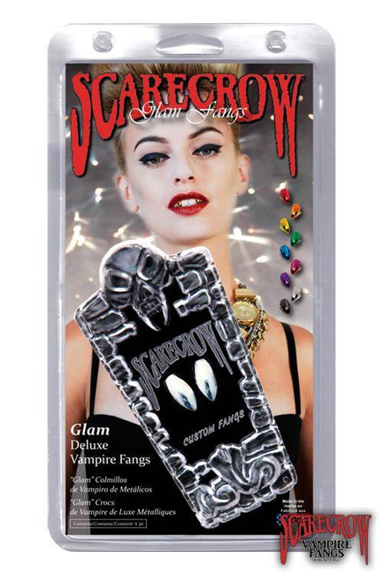 ScareCrow Vampire Fangs - Classic - Chrome