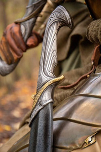 Curved Elven Sword - 105 cm