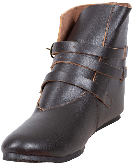 Raimund Boot 2nd Ed. - Brown - skórzane półbuty