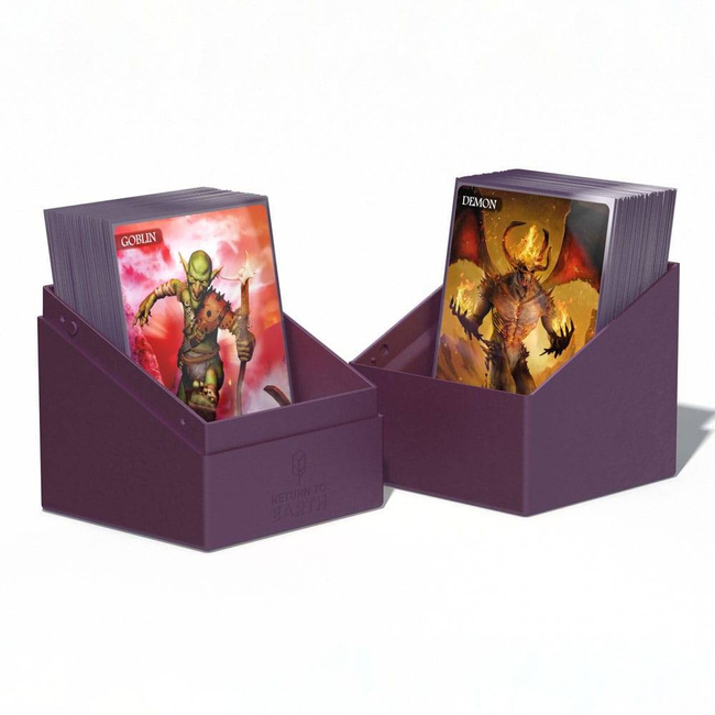 Ultimate Guard Return To Earth Boulder Deck Case 100+ Standard Size Violet
