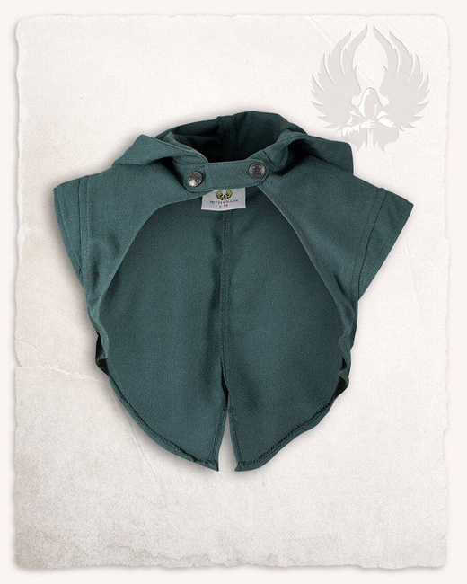 Galatea hood canvas Green - kaptur z krótkim bolerkiem