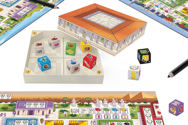 7 Cudów Świata: Gra kościana