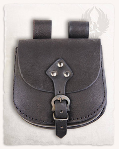 Torben Beltbag Black - skórzana kaletka