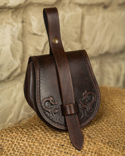 Kattegat Viking Belt Bag - Brown