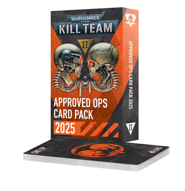 Warhammer 40000: Kill Team Approved Ops Card Pack 2025
