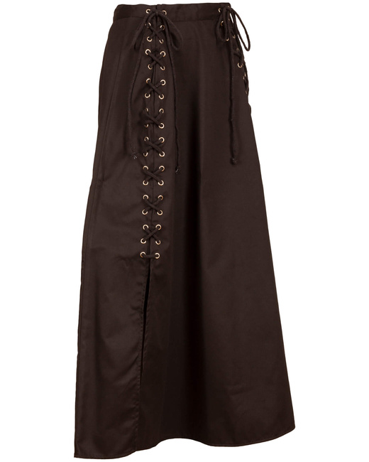 Callista Skirt - Black - twillowa spódnica