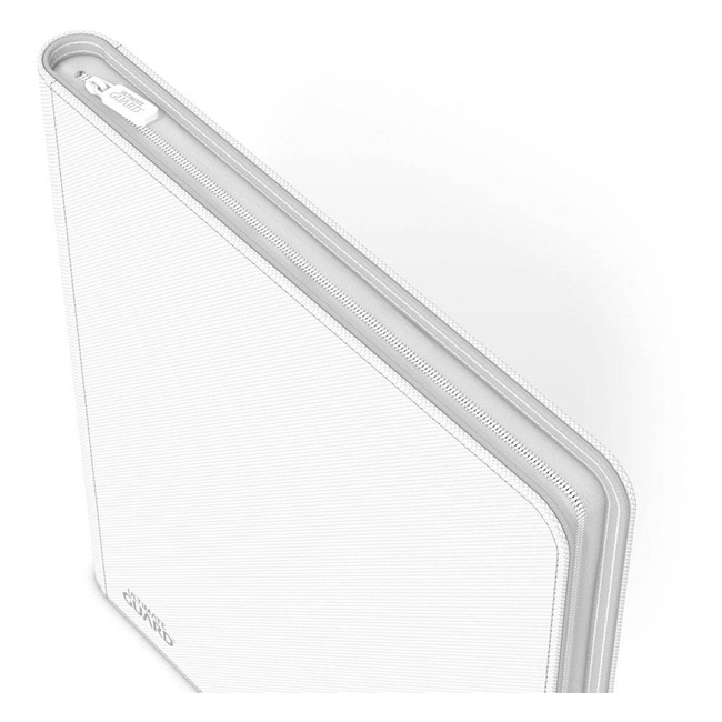 12-Pocket QuadRow ZipFolio XenoSkin White