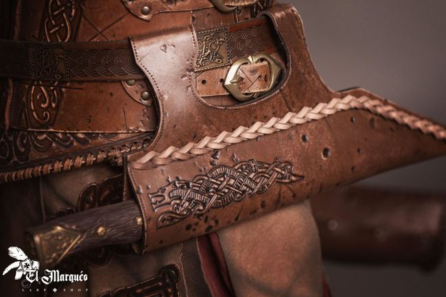 Baldur Seax scabbard - Brown - pochwa na seax