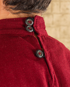 Abraxas Robe Canvas Bordeaux - płócienna szata