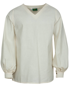 Basic shirt Cream - koszula średniowieczna