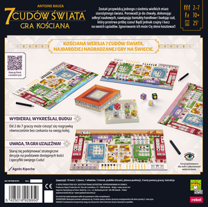 7 Cudów Świata: Gra kościana
