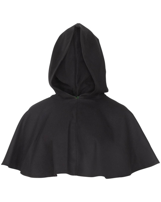 Basic Hood - Black - płócienny kaptur