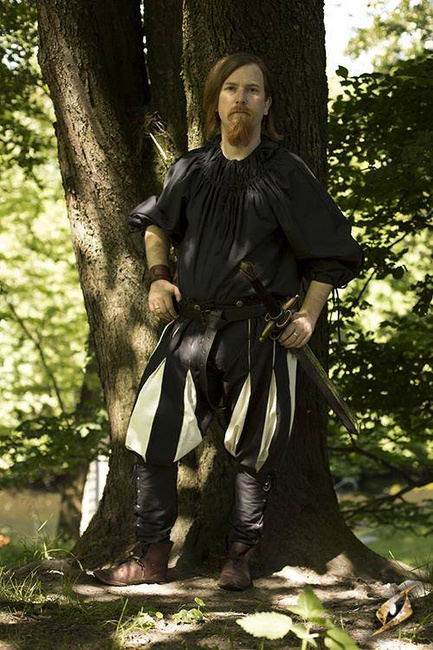 Landsknecht Pants - Black/Offwhite