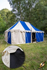 Marquee Tent - 4x6m - Natural/Epic Black - Standard