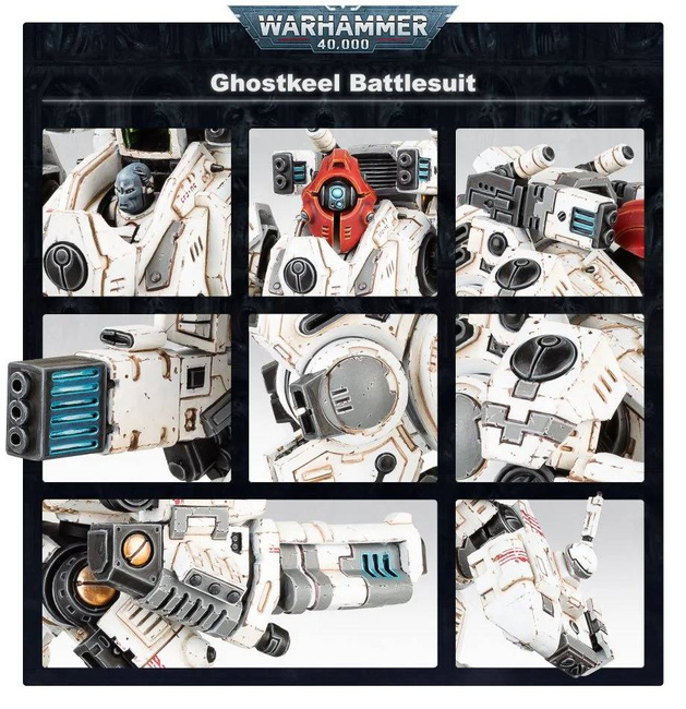 Warhammer 40000: T'au Empire XV95 Ghostkeel Battlesuit