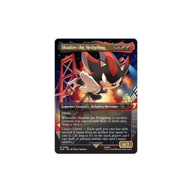 Magic the Gathering Secret Lair x Sonic: Friends & Foes english