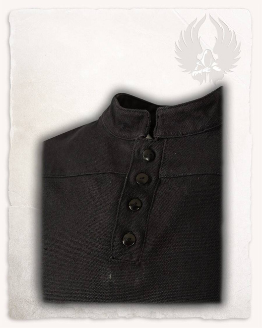 Bartold shirt canvas Black - koszula średniowieczna