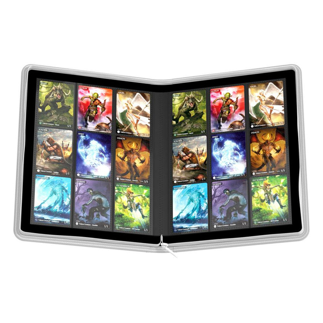 9-Pocket ZipFolio XenoSkin White