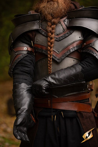  Scales Gloves - Black