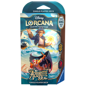 Disney Lorcana: Azurite Sea Starter Deck Amber and Ruby