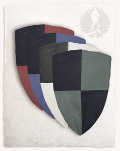 Richard shield cover black/cream - osłona na tarcze.