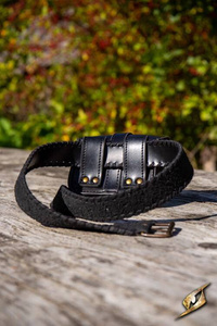 Warrior Bag - Faux Leather - Black - Small