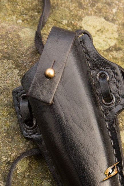 Woodsman Knife & Holder - Left - Epic Black