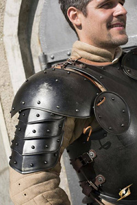 Shoulder Plates Warrior - Epic Dark