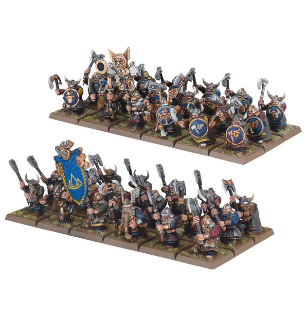 Warhammer: The Old World Dwarfen Mountain Holds Dwarf Warriors