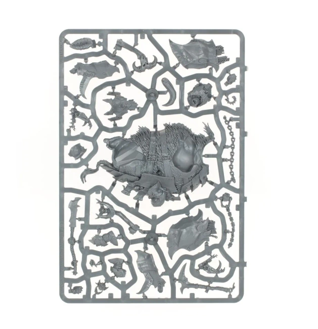 Age of Sigmar: Orruk Warclans Tuskboss on Maw-grunta