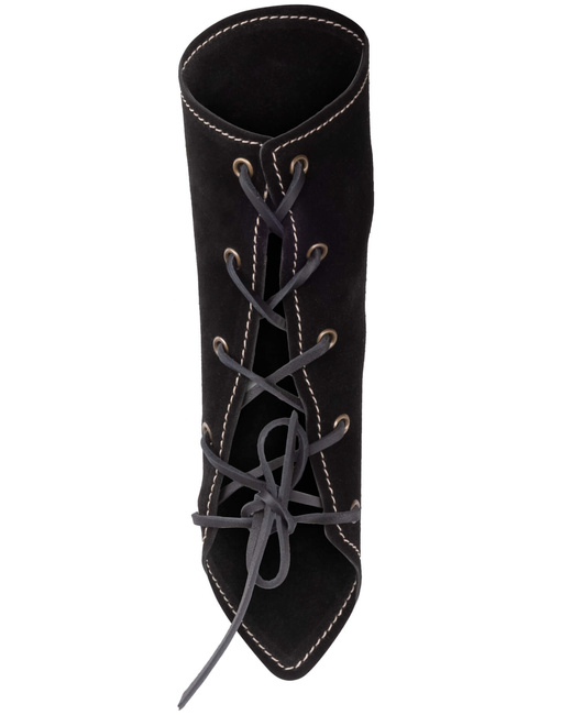 Silvano bracers- zamszowe karwasze