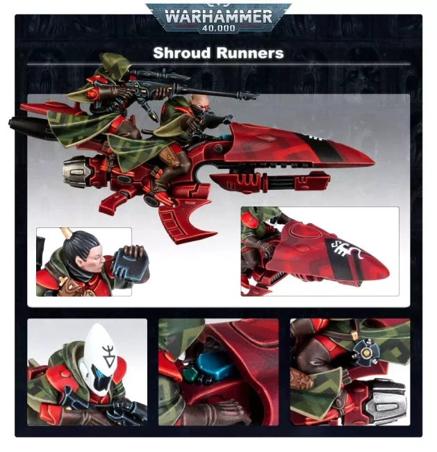 Warhammer 40000: Aeldari Shroud Runners
