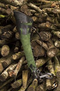 Quiver Ranger Black/Green - Kołczan do strzał larpowych