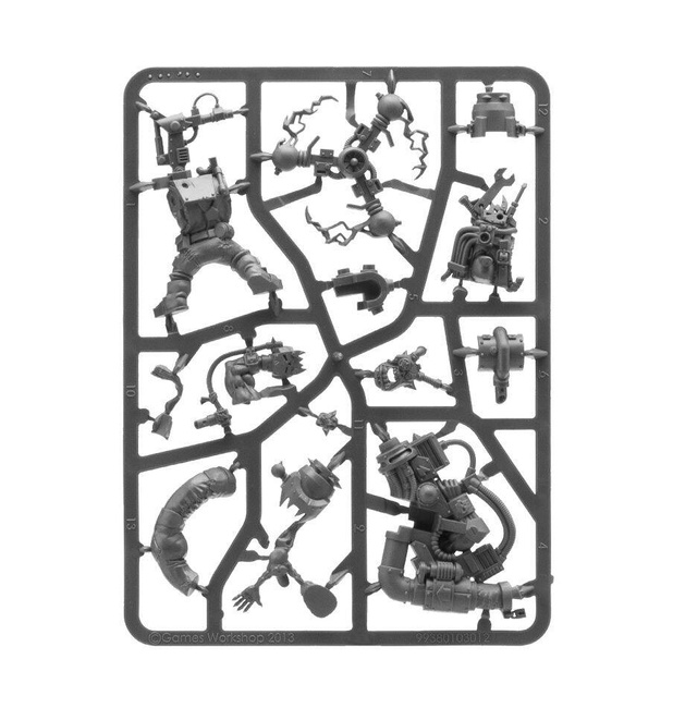 Warhammer 40000: Ork Big Mek with Shokk Attack Gun