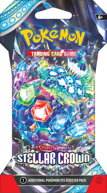 Pokémon TCG: Scarlet & Violet - Stellar Crown - Sleeved Booster