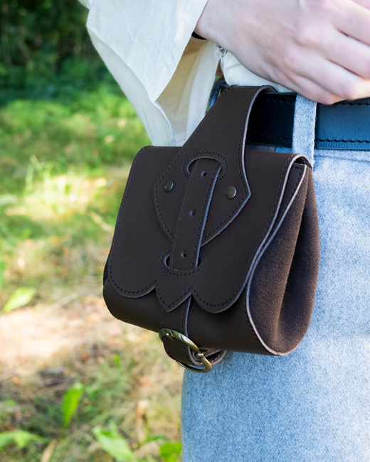 Eremitano belt bag - Black - skórzana kaletka