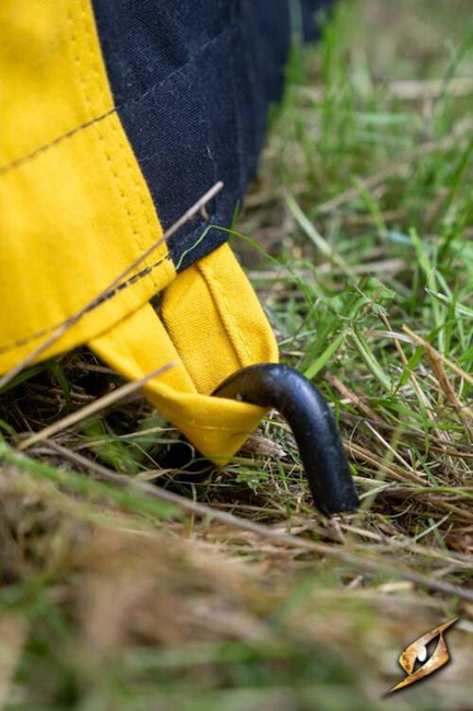 Marquee Tent - 4x6m - Epic Black/Fire Yellow