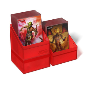 Pudełko na karty Ultimate Guard Boulder´n´Tray 100+ Ruby