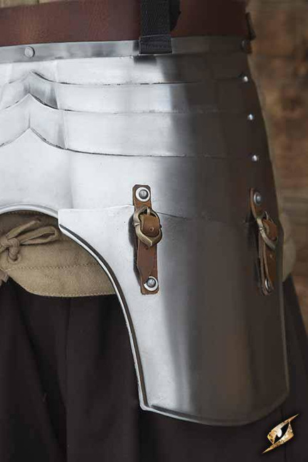 Faulds and Tassets - Polished Steel