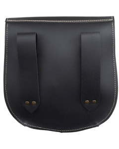 Vendaval belt bag - Black - skórzana kaletka