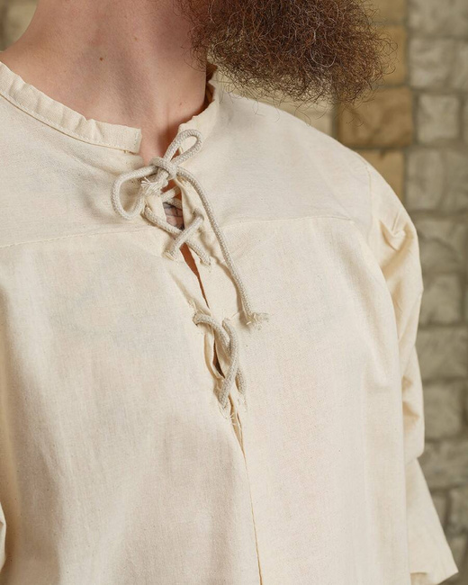 Simon Shirt Cream - koszula średniowieczna