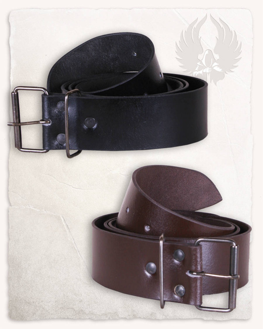 Doran Belt Wide Brown - skórzany pasek