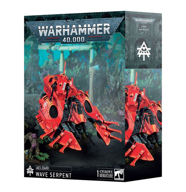 Warhammer 40000: Aeldari Wave Serpent / Falcon