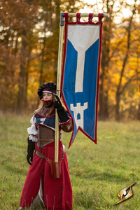 L-Top - pojedyncza mocowanie sztandaru