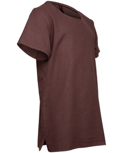 Basic Tunic Canvas - Brown - bawełniana tunika