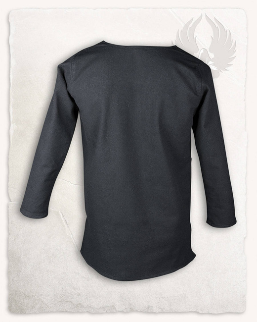 Tronde Tunic Canvas Black - płócienna tunika