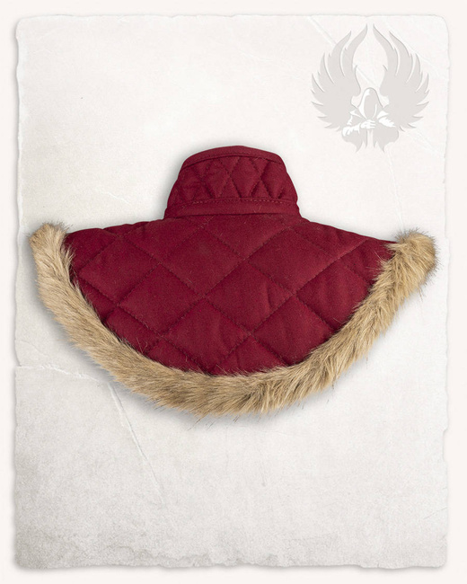 Nimue Lined Collar Wool Bordeaux