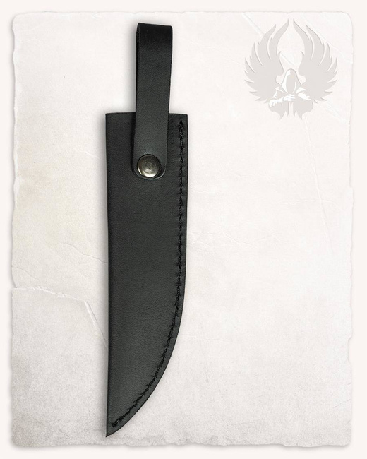Ranald Knife Leather Sheath Black - pochwa na nóż