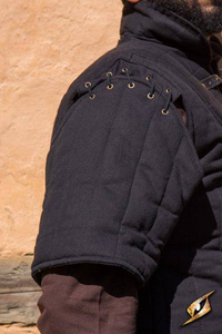 Short Sleeves Gambeson Warrior - Epic Black